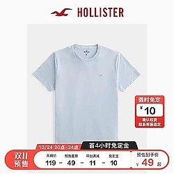 HOLLISTER 2023秋冬新品刺绣美式短袖T恤 男 329564-1