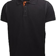 哈雷汉森 Oxford系列 男士轻质Polo衫 79025,黑色,XL