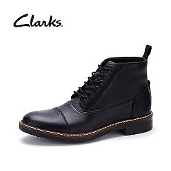 Clarks 其乐 男鞋男士高帮皮靴英伦复古高帮短靴男复古潮流马丁靴