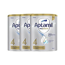 抖音超值购：Aptamil 爱他美 澳洲白金 婴儿奶粉 4段 900g*3罐