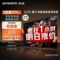 SKYWORTH 创维 A23S系列 55A23S 电视 55英寸 4K