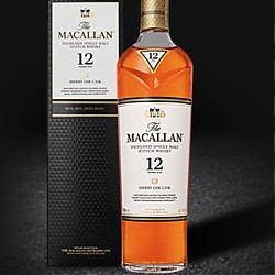MACALLAN 麦卡伦 12年 雪莉桶 单一麦芽 苏格兰威士忌 40%vol
