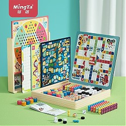 MingTa 铭塔 儿童玩具  24种玩法游戏棋
