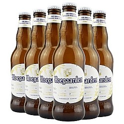 临期品：Hoegaarden 福佳 精酿啤酒 330ml*6瓶