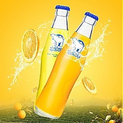 88VIP：北冰洋 果汁汽水橙汁桔汁双拼248ml×12瓶整箱果味碳酸饮料高品质