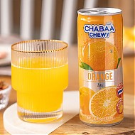 CHABAA 芭提娅 泰国原装进口 橙汁230ml*3听*2 多款可选