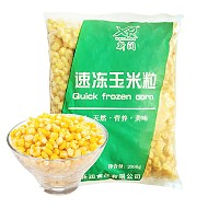 玉米 新润甜玉米粒 2000g 速冻方便蔬菜  水果沙拉玉米粒