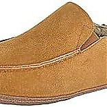 Clarks 其乐 男式麂皮拖鞋 带折叠鞋跟和 Twin Gore JMH2043 – 保暖毛绒人造羊羔绒衬里