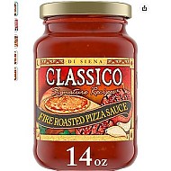 CLASSICO 招牌食谱火烤披萨酱 14 盎司罐装