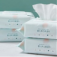 88VIP：十月结晶 婴儿湿巾纸手口专用 80抽*10包