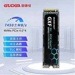 GUDGA 固德佳 GXF Pro M.2 NVMe 固态硬盘 2TB PCle 4.0