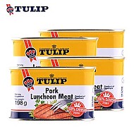 Tulip 郁金香 即食午餐肉198g*4罐