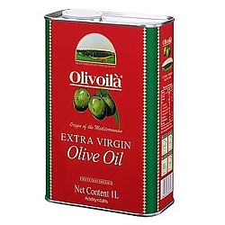 88VIP：欧丽薇兰 特级初榨橄榄油1L*2桶西班牙进口清爽食用油
