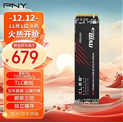 PNY 必恩威 CS3140 2TB NVMe M.2 固态硬盘 PCI-E4.0