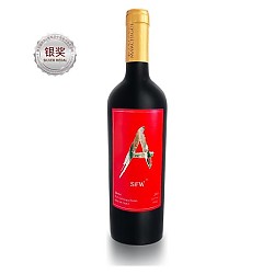 Auscess 澳赛诗 红A系列干红葡萄酒 原瓶进口 红A梅洛1瓶装（庆典款）