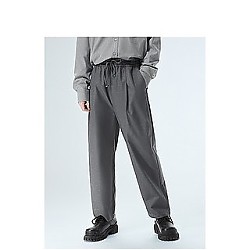 19日10点：GXG 灰色幽默系列 男士直筒长裤 1001020986G