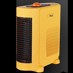 YADU 亚都 取暖器暖风机电暖器单旋钮黄色YD-QNN0711
