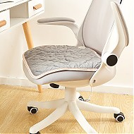 YALU 雅鹿 电热坐垫 办公室电加热椅垫小电热毯座椅加热椅垫 灰色 45*45cm