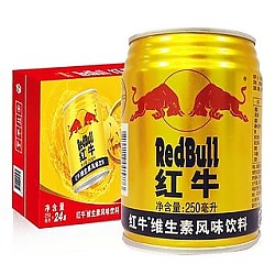 88VIP：Red Bull 红牛 维生素风味饮料250ml*24罐整箱