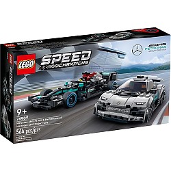 京东百亿补贴：LEGO 乐高 Speed超级赛车系列 76909 梅赛德斯-AMG F1 W12 E Performance 和梅赛德斯-AMG Project One
