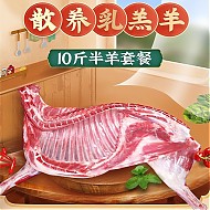 羊肉套餐（羊腿肉+羊排骨+羊蝎子）火锅食材  净重2.5斤