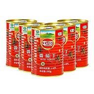 88VIP：屯河 中粮番茄丁 390gX5罐