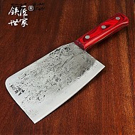 值小刀叨叨：铁匠世家 家用切片刀 复古款汉宝