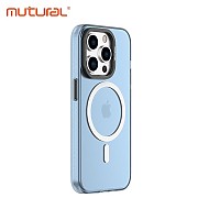 plus会员：mutural 苹果15磨砂磁吸手机壳 多款可选