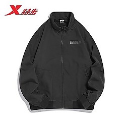 XTEP 特步 男装保暖夹克外套男保暖休闲夹克衫时尚运动服979329130353