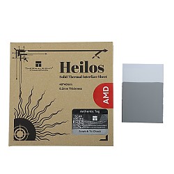 利民 Heilos固态导热硅脂片 40*40*0.2mm