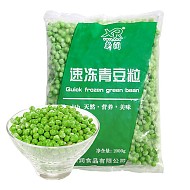 新润甜青豆粒 2000g 速冻 冷冻方便蔬菜  小豌豆粒