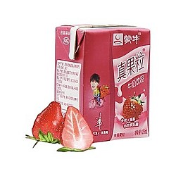 88VIP：MENGNIU 蒙牛 真果粒 草莓果粒250g*12盒礼盒装 牛奶饮品
