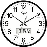 Compas 康巴丝 挂钟客厅钟表简约北欧时尚家用时钟挂表现代创意个性石英钟