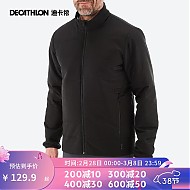 DECATHLON 迪卡侬 男士短款棉服 ODT3 黑色