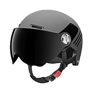 御美车 新国标3C认证电动车头盔 透明短镜