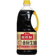 luhua 鲁花 特级金标生抽1.98L 头道原汁 零添加防腐剂 炒菜家用 厨房调味品