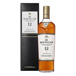 MACALLAN 麦卡伦 12年黑钻单桶苏格兰单一麦芽威士忌洋酒700ml