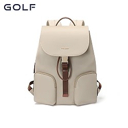 GOLF 高尔夫 双肩包大容量 运动旅行背包防泼水  款式6-果仁杏