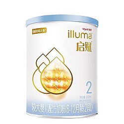 illuma 启赋 蓝钻系列 较大婴儿奶粉 国行版 2段 350g