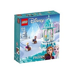 19日10点：LEGO 乐高 冰雪奇缘系列 43218 安娜和艾莎的旋转宫殿