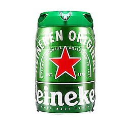 88VIP：Heineken 喜力 啤酒荷兰原装进口 铁金刚5L桶装