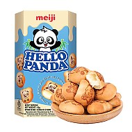 meiji 明治 小熊夹心饼干42g（奶油味）