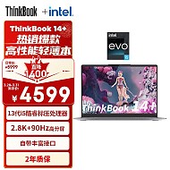 Lenovo 联想 ThinkBook 14+ 2023款 十三代酷睿版 14.0英寸 轻薄本 （酷睿i5-1350）