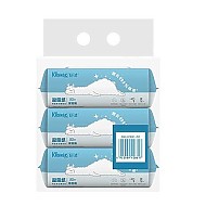 88VIP：Kleenex 舒洁 湿厕纸80P*3包卫生湿巾湿纸巾洁厕纸可冲清爽家庭装便携