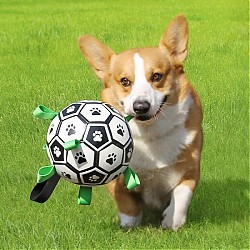 Hoopet 狗玩具耐咬狗狗玩具球宠物玩具足球中型犬大型犬金毛拉布拉多互动磨牙