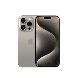 Apple 苹果 iPhone 15 Pro (A3104) 128GB 原色钛金属 支持移动联通电信5G 双卡双待手机