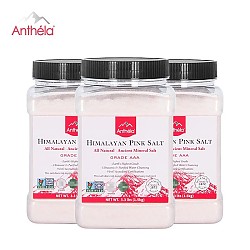 Anthela Anthéla喜马拉雅盐玫瑰盐 细盐1.5kg*3