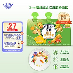 Heinz 亨氏 宝宝海洋鱼泥套餐3袋 216g