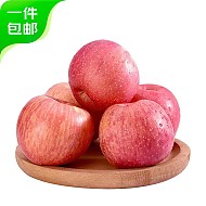 Mr.Seafood 京鲜生 山西红富士苹果净重8.5-9斤 果径 75mm起 新鲜水果 源头直发