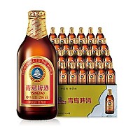 88VIP：青岛啤酒 小棕金啤酒296ml*24瓶